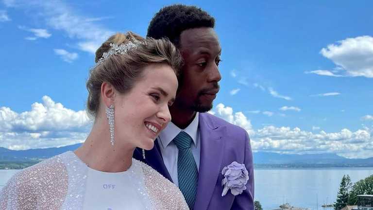 Еліна Світоліна та Гаель Монфіс / фото з відкритих джерел Еліна Світоліна та Гаель Монфіс / фото з відкритих джерел