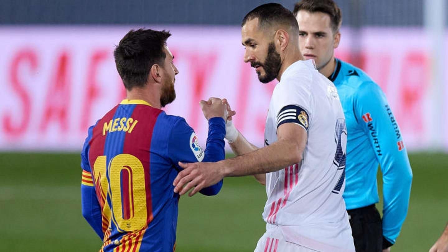 Ліонель Мессі та Карім Бензема / фото Getty Images