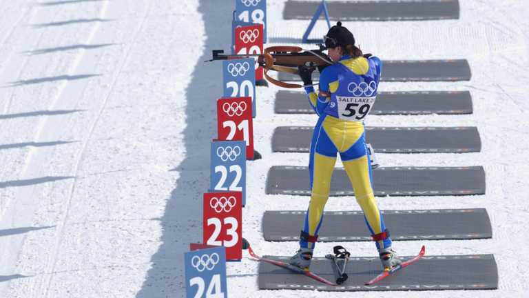 Олена Петрова під час індивіднуальної гонки в Нагано / фото Getty Images Олена Петрова під час індивіднуальної гонки в Нагано / фото Getty Images