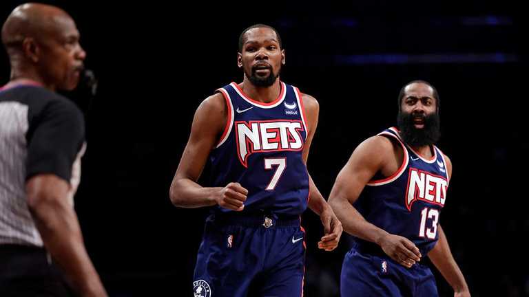 Дюрант и Харден / фото AP Дюрант и Харден / фото AP