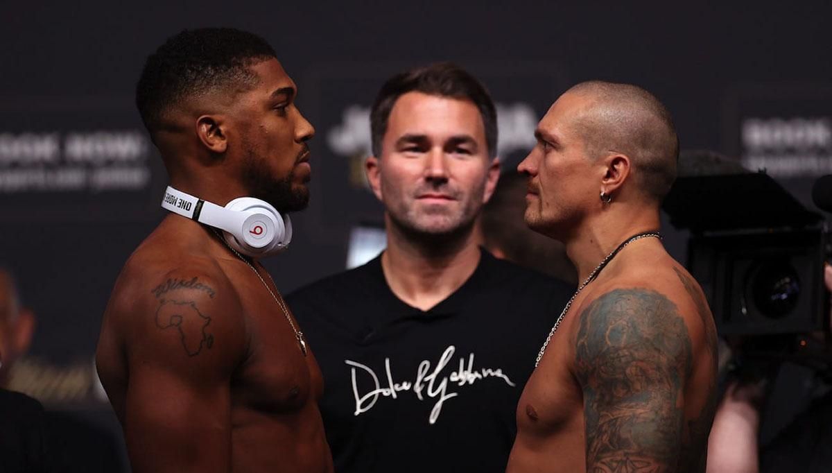 Хірн не вірить в допінг Усика / фото Matchroom