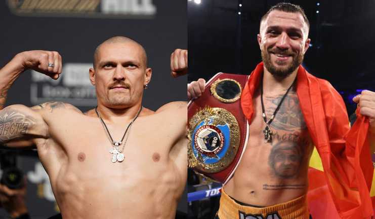 Александр Усик и Василий Ломаченко / коллаж Спорт 24 Александр Усик и Василий Ломаченко / коллаж Спорт 24