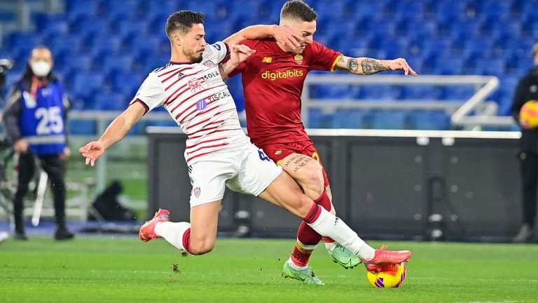 Рома – Кальяри – 1:0 / Фото с Твиттера Рома – Кальяри – 1:0 / Фото с Твиттера