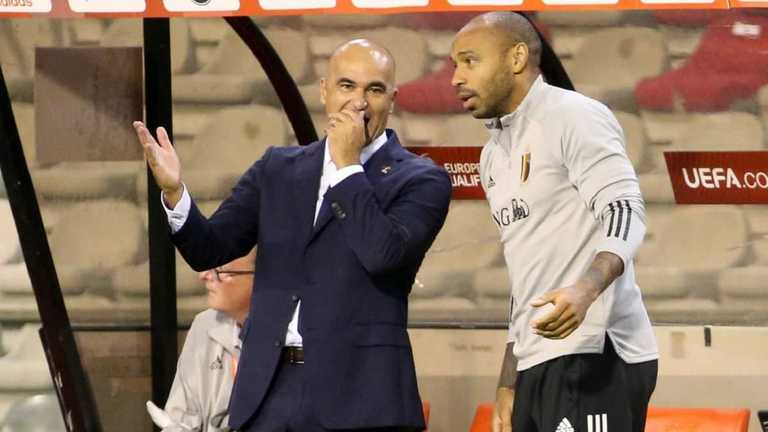 Роберто Мартинес и Тьерри Анри / Getty Images Роберто Мартинес и Тьерри Анри / Getty Images