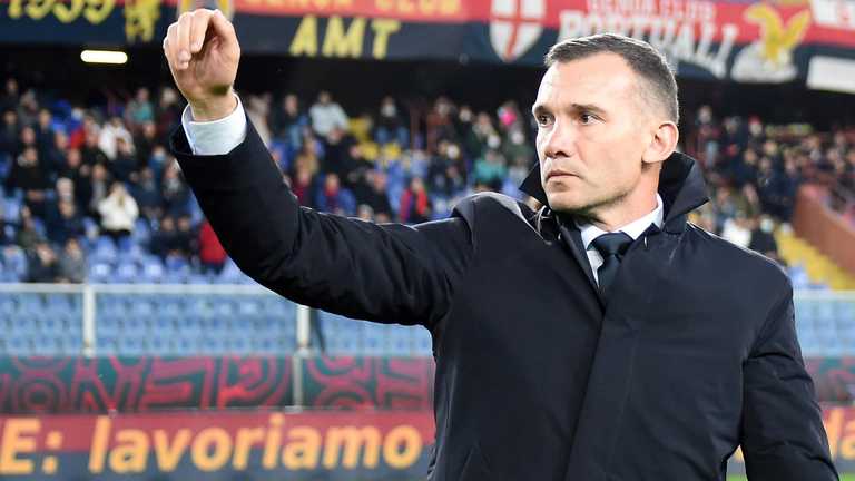 Андрій Шевченко / фото Дженоа Андрій Шевченко / фото Дженоа