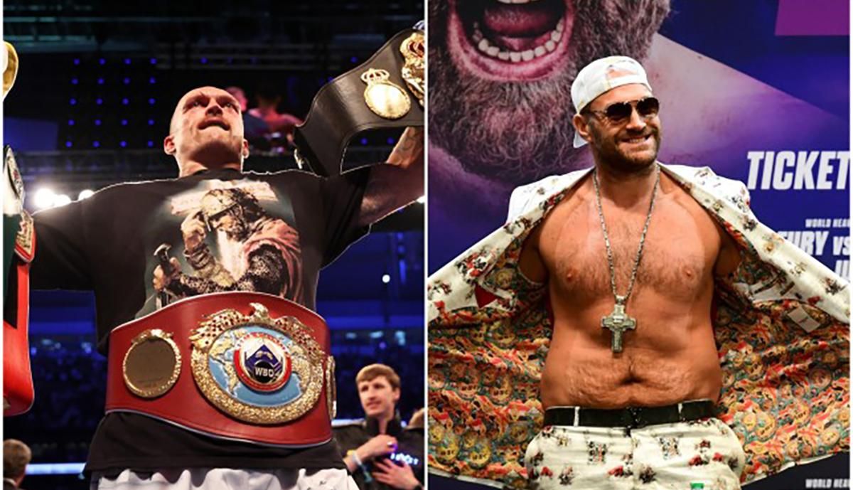Усик проти Фьюри / фото Getty Images Усик проти Фьюри / фото Getty Images