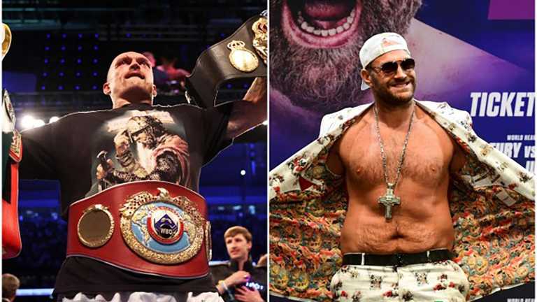 Усик проти Фьюри / фото Getty Images Усик проти Фьюри / фото Getty Images