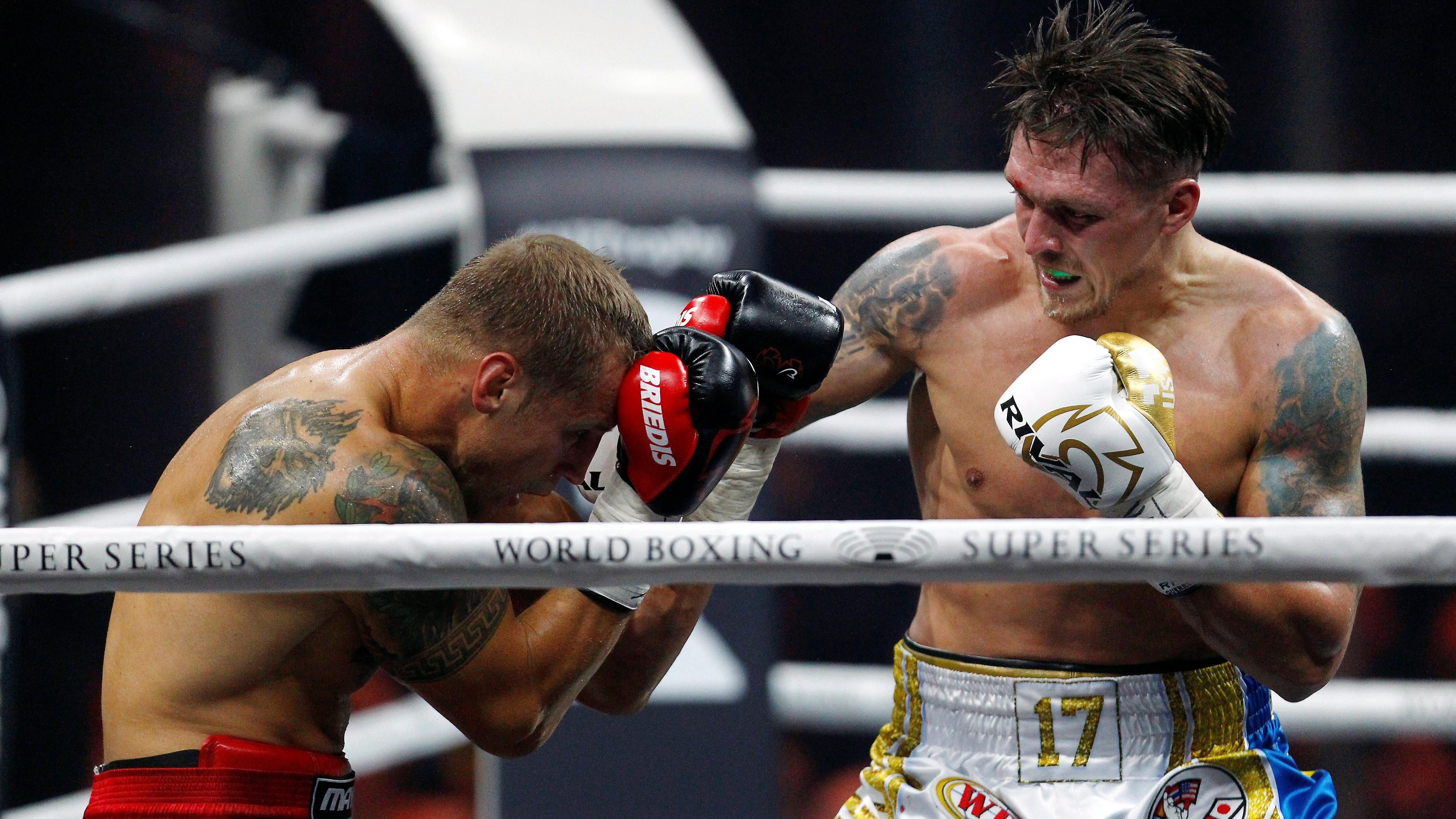 Усик – Бриедис / фото The Times