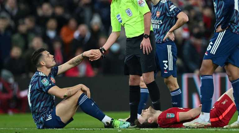 Ливерпуль – Арсенал / фото из соцсетей Ливерпуль – Арсенал / фото из соцсетей