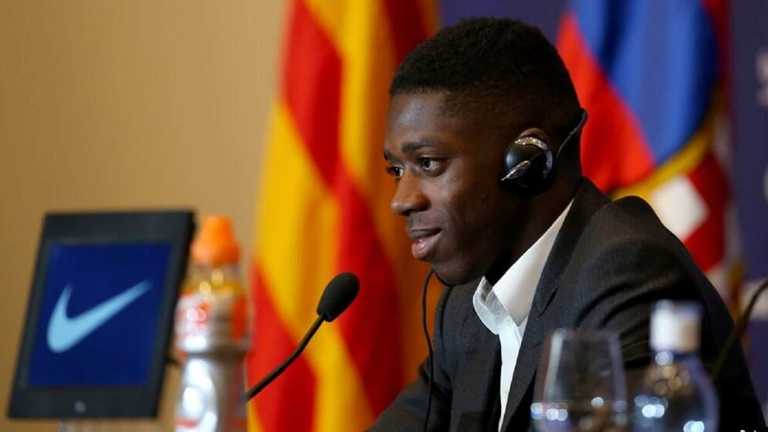 Усман Дембеле / Фото ФК Барселона Усман Дембеле / Фото ФК Барселона