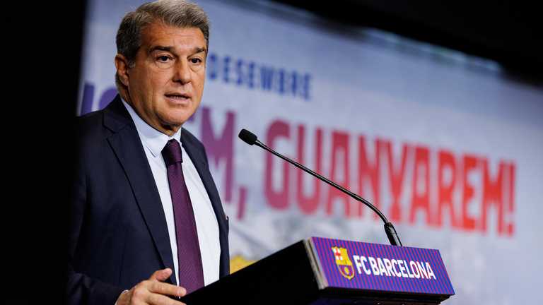 Жоан Лапорта / фото Барселона Жоан Лапорта / фото Барселона