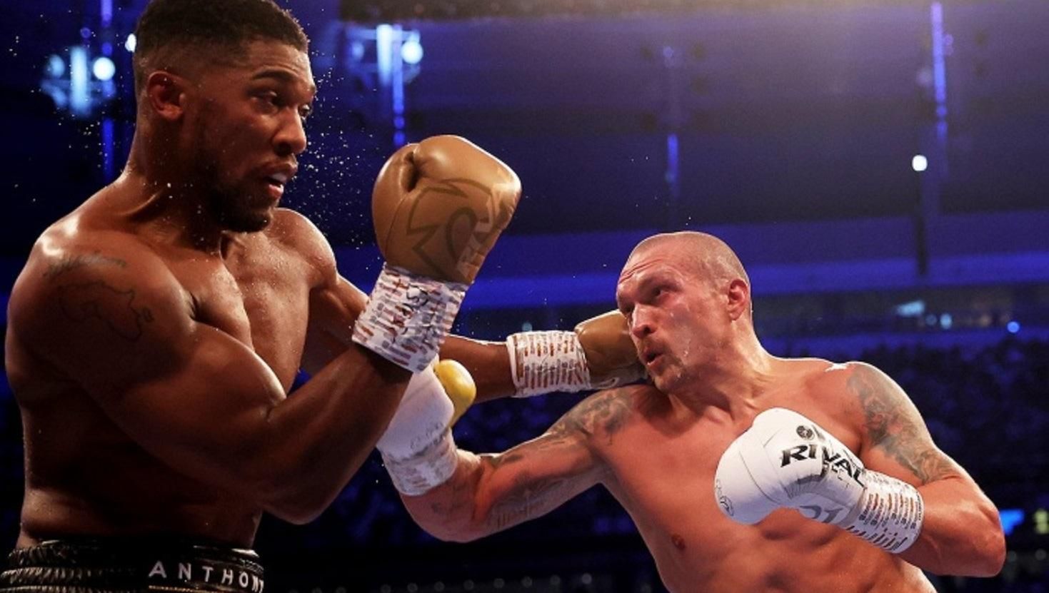 Энтони Джошуа и Александр Усик / фото из открытых осточников