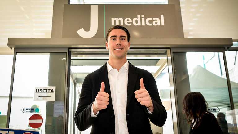 Душан Влаховіч / фото Ювентус Душан Влаховіч / фото Ювентус