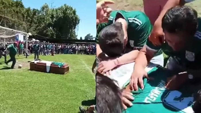 Гол із могили: у Чилі моторошно попрощалися зі загиблим футболістом (Відео)