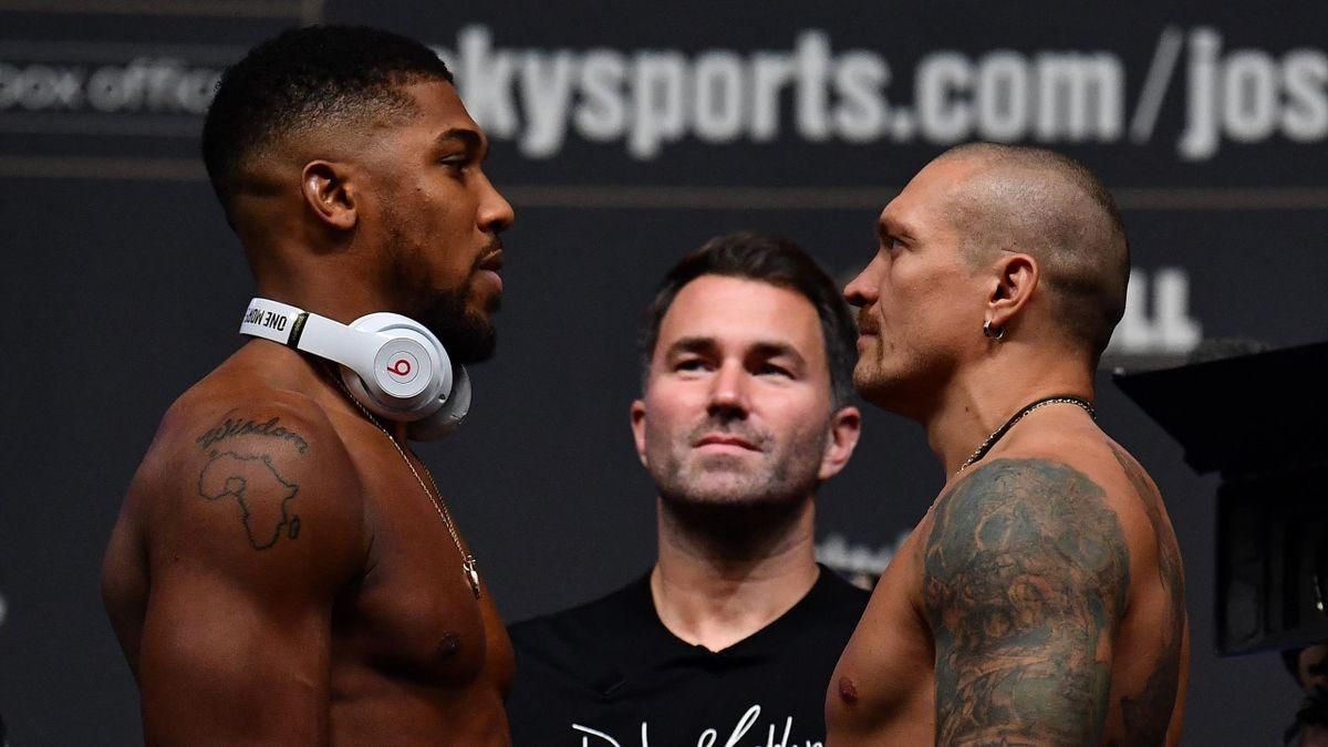 Энтони Джошуа – Александр Усик / Фото Eurosport Энтони Джошуа – Александр Усик / Фото Eurosport