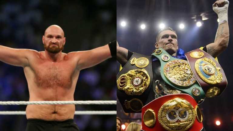 Фьюри и Усик / коллаж Спорт 24 Фьюри и Усик / коллаж Спорт 24