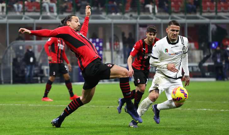 Мілан проти Спеції / фото Getty Images Мілан проти Спеції / фото Getty Images