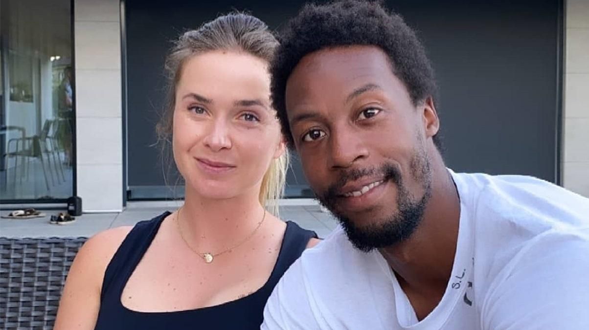 Гаэль Монфис и Элина Свитолина / Фото из соцсетей Гаэль Монфис и Элина Свитолина / Фото из соцсетей