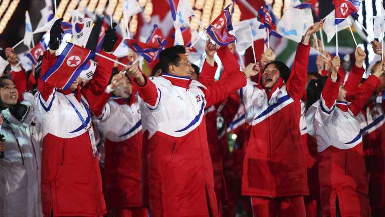 Олимпийская сборная Северной Кореи / Фото МОК Олимпийская сборная Северной Кореи / Фото МОК