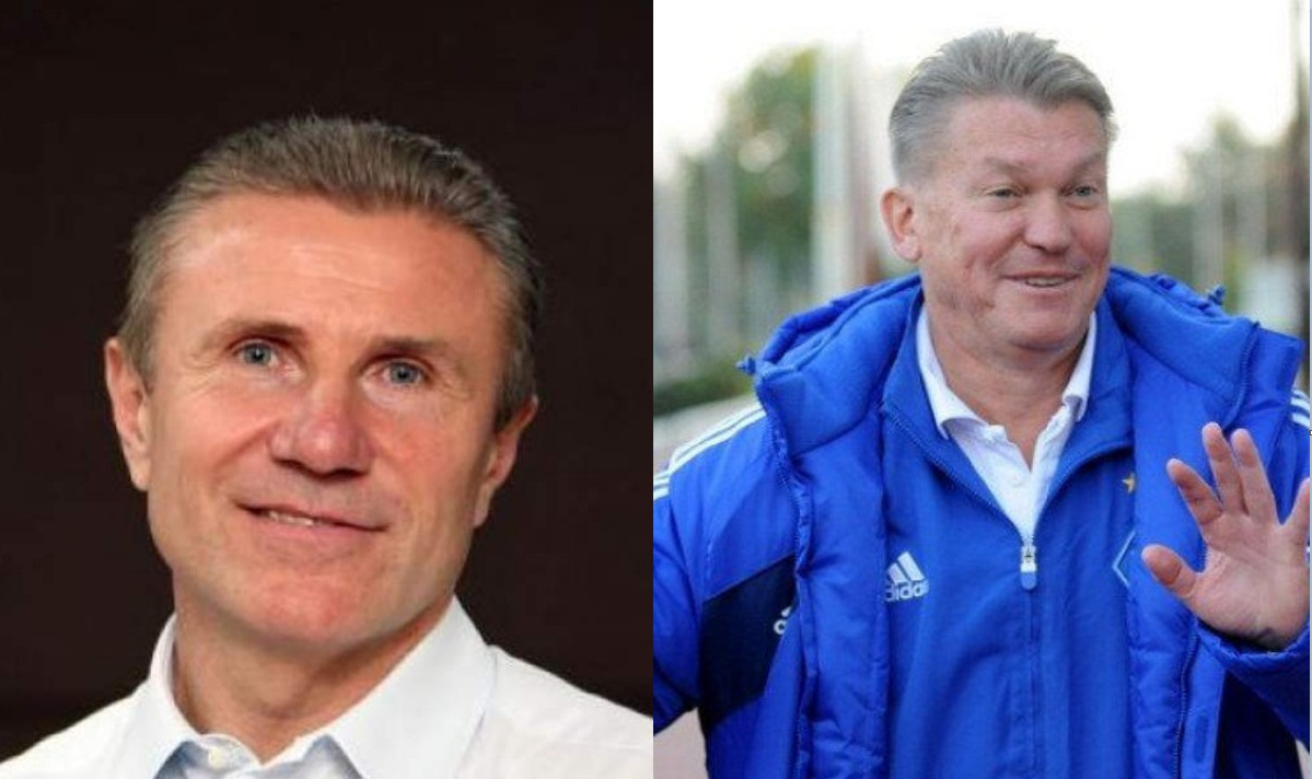 Бубка та Блохін / колаж Спорт 24 Бубка та Блохін / колаж Спорт 24