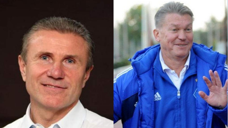 Бубка та Блохін / колаж Спорт 24 Бубка та Блохін / колаж Спорт 24