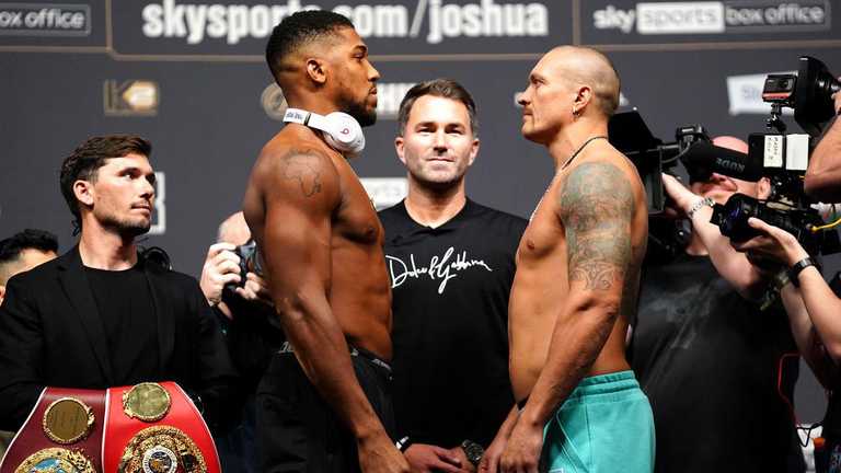 Усик против Джошуа / фото Getty Images Усик против Джошуа / фото Getty Images