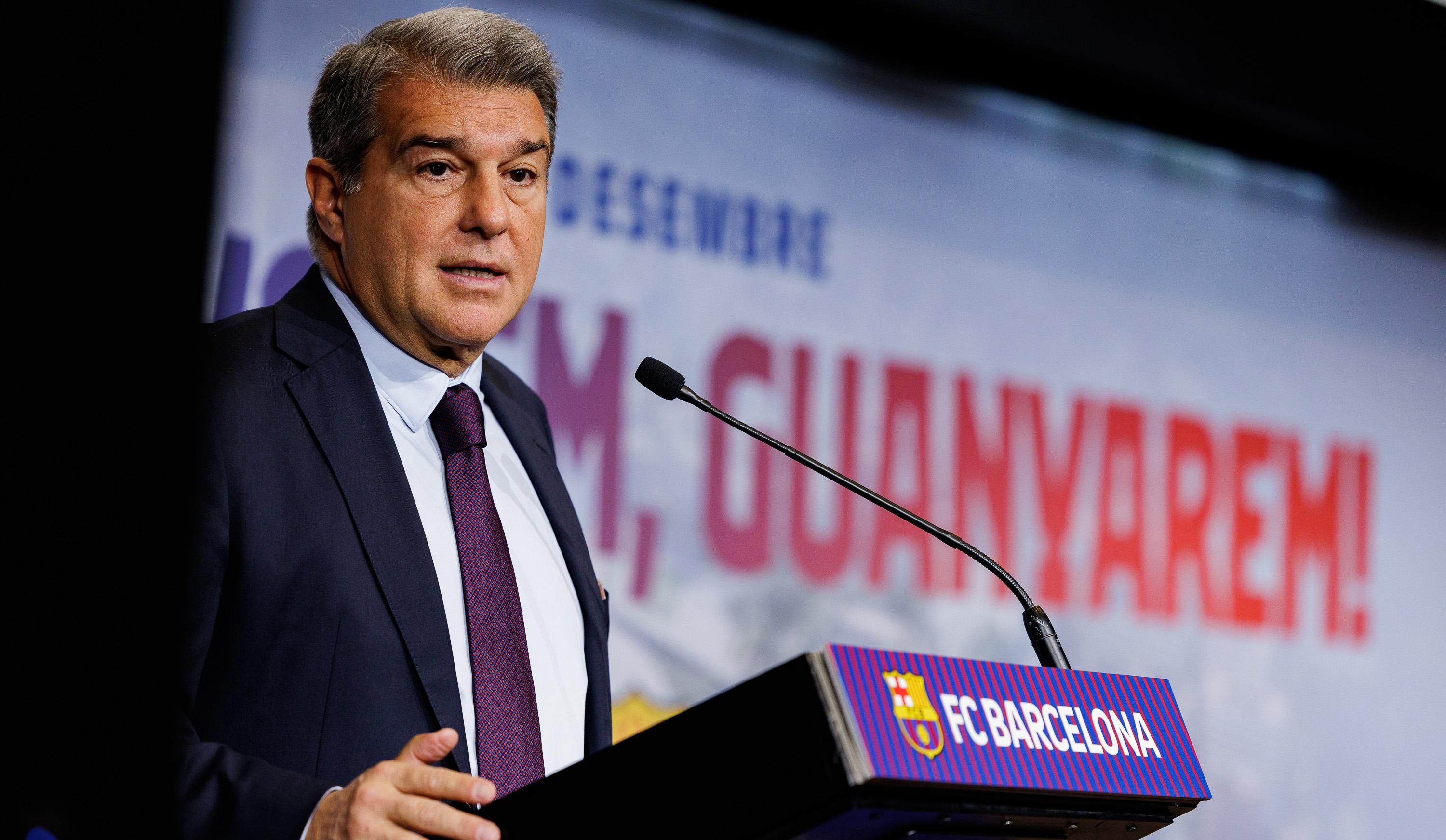 Жоан Лапорта / фото Барселона