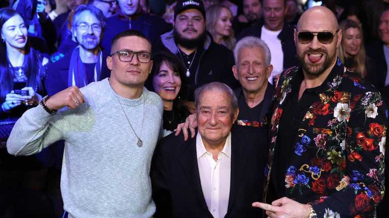 Усик і Ф'юрі / фото The Mirror Усик і Ф'юрі / фото The Mirror