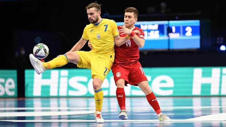 Евгений Серый – автор одного из голов в ворота России / Фото АФУ Евгений Серый – автор одного из голов в ворота России / Фото АФУ