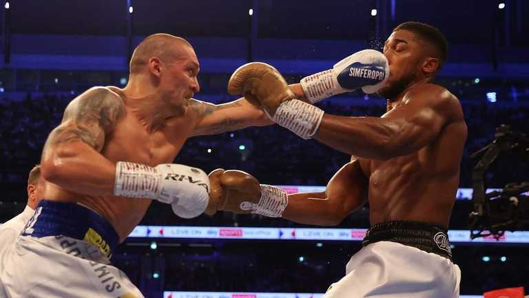 Олександр Усик та Ентоні Джошуа / фото Getty Images Олександр Усик та Ентоні Джошуа / фото Getty Images