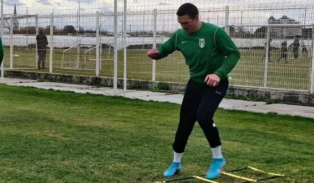 Александр Усик / фото ФК Полесья