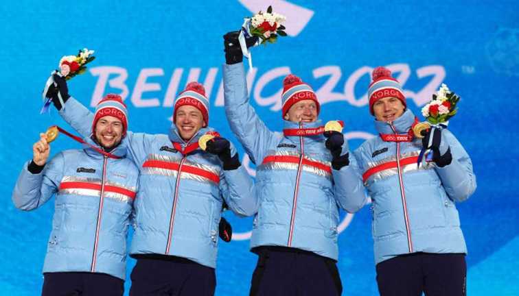 Олимпийцы сборной Норвегии / Фото Getty Images