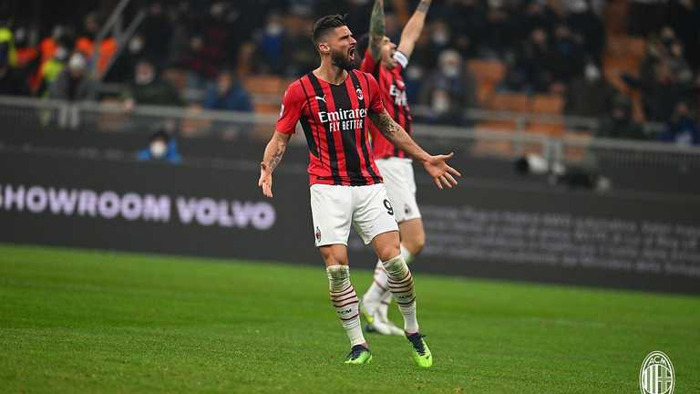 Жиру принес Милану триумф / фото ФК Милан Жиру принес Милану триумф / фото ФК Милан