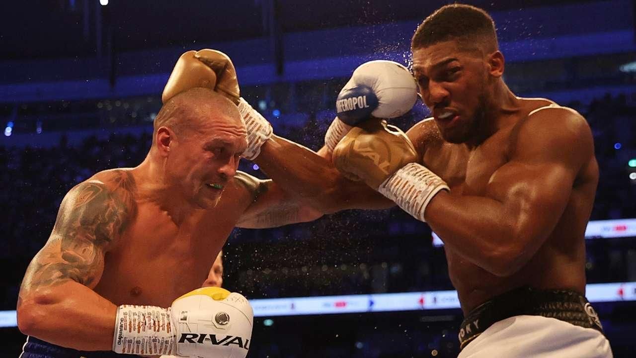 Усик против Джошуа / фото DAZN