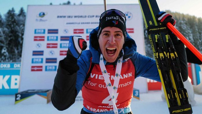 Олимпиада-2022: Фийон-Майе выиграл индивидуальную гонку биатлонистов, Пидручный – лучший из украинцев