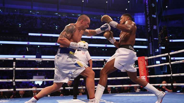 Олександр Усик та Ентоні Джошуа / фото Getty Images Олександр Усик та Ентоні Джошуа / фото Getty Images
