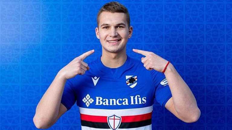 Владислав Супряга / фото ФК Сампдория Владислав Супряга / фото ФК Сампдория