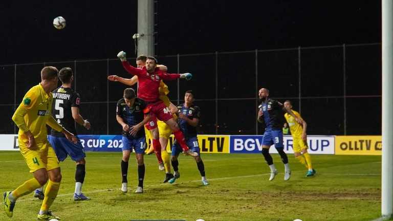 Полесья против Черноморца / фото ФК Полесья Полесья против Черноморца / фото ФК Полесья