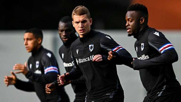 Владислав Супряга / фото ФК Сампдорія Владислав Супряга / фото ФК Сампдорія