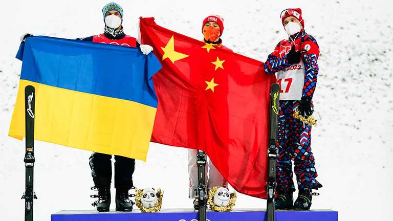 Абраменко на п'єдесталі / фото Getty Images Абраменко на п'єдесталі / фото Getty Images