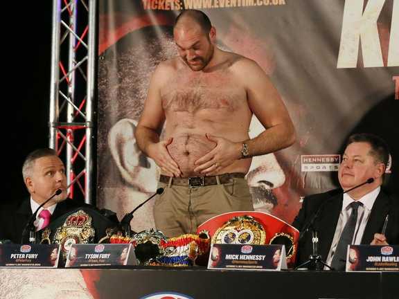 Тайсон Фьюри / Фото Getty Images Тайсон Фьюри / Фото Getty Images