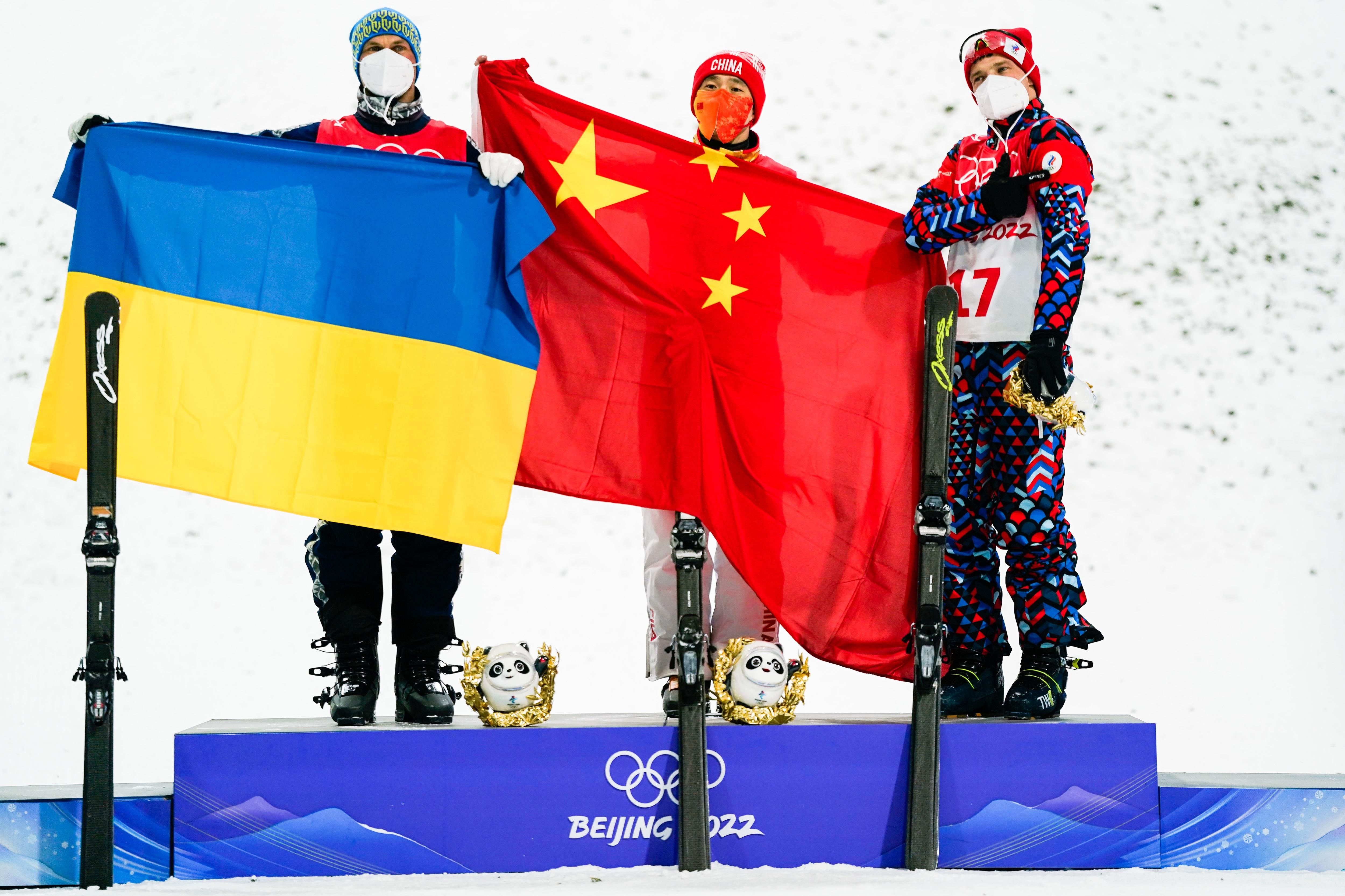 Абраменко на п'єдесталі / фото Getty Images