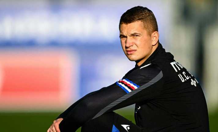 Владислав Супряга / фото ФК Сампдория