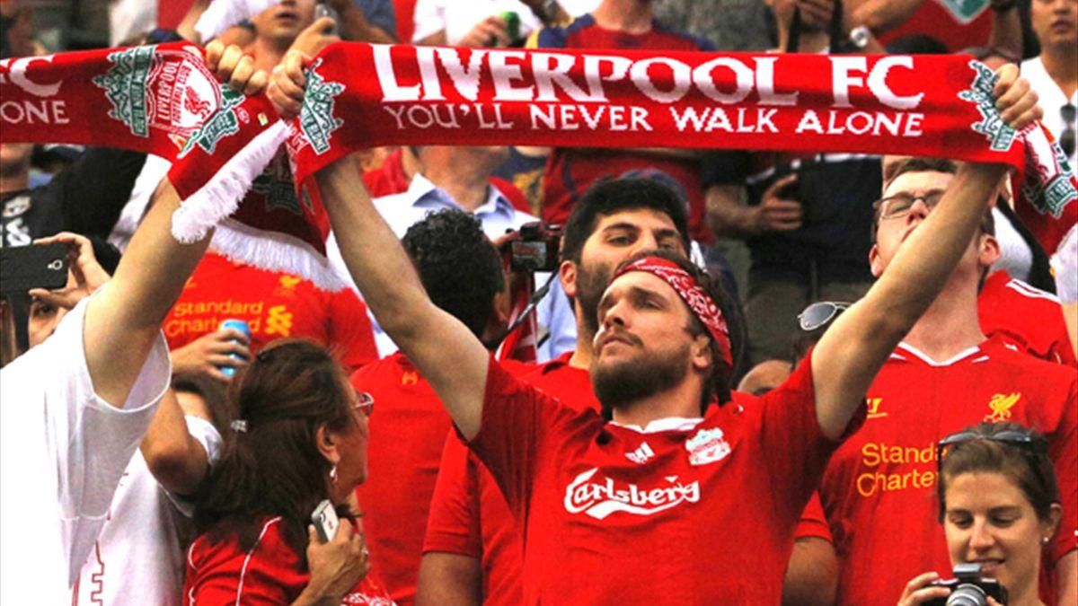 Ультрас Ливерпуля / Фото Eurosport