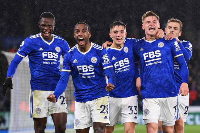 Лестер празднует / фото Getty Images Лестер празднует / фото Getty Images