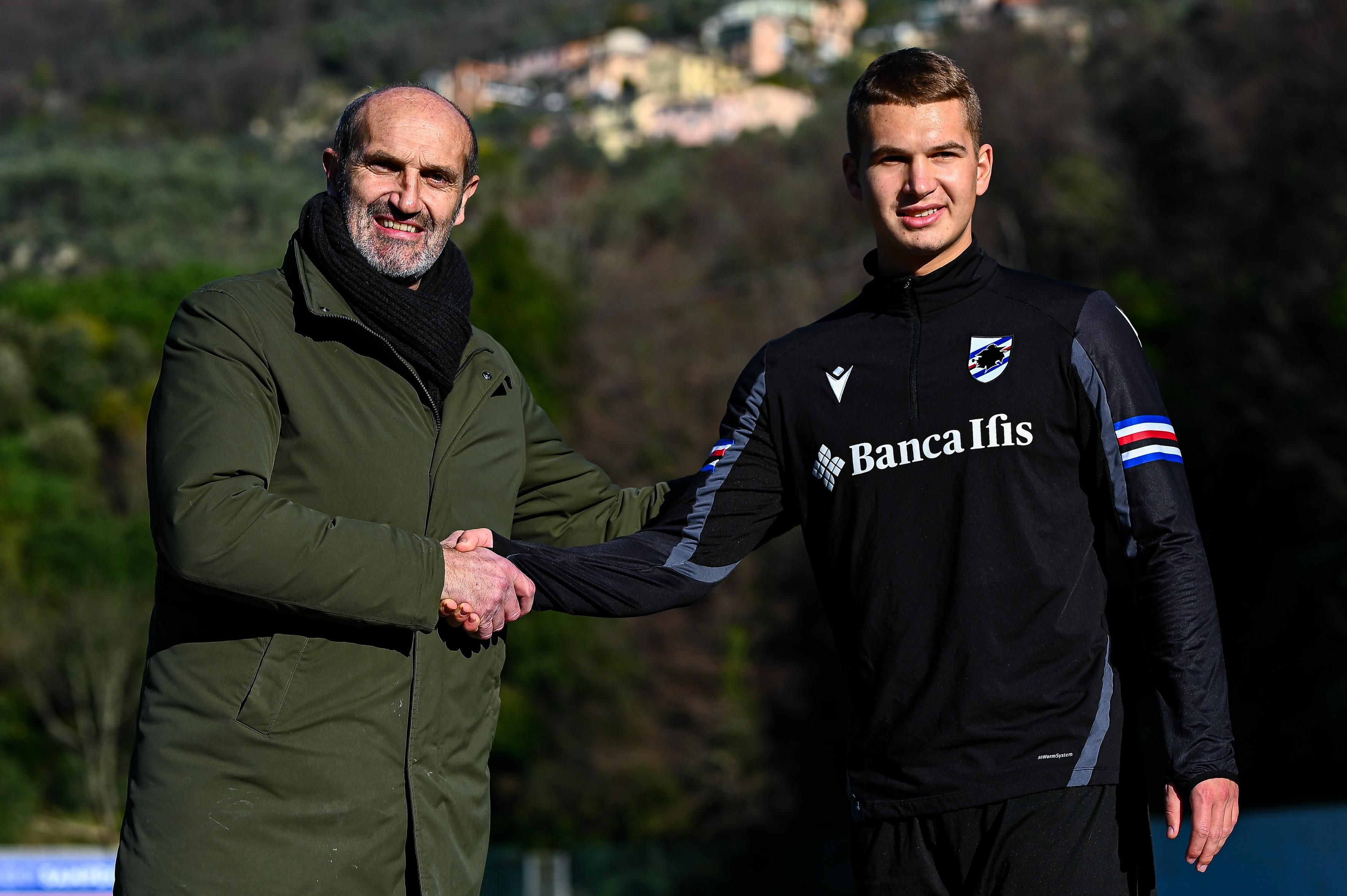 Владислав Супряга / фото Сампдория