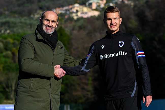 Владислав Супряга / фото Сампдория