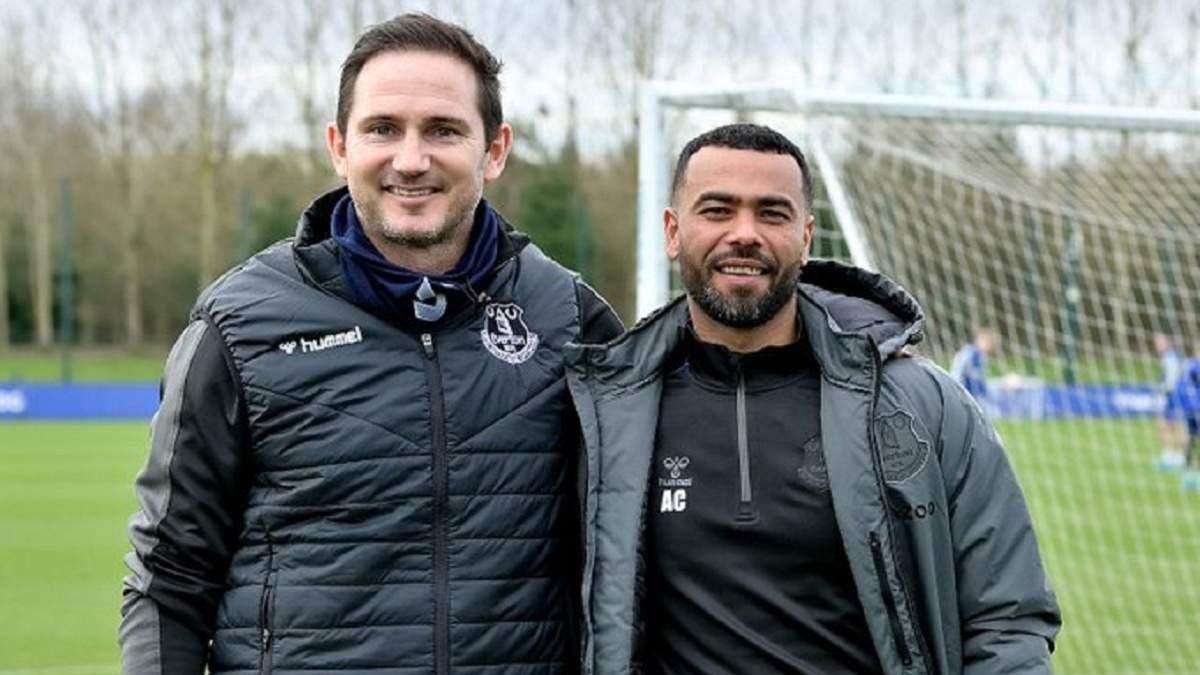 Френк Лемпард та Ешлі Коул / фото ФК Евертон Френк Лемпард та Ешлі Коул / фото ФК Евертон