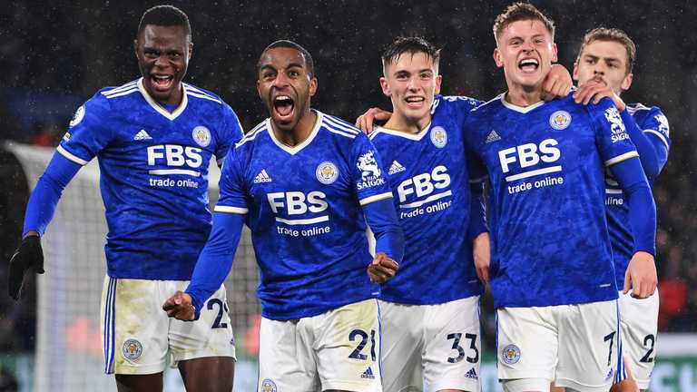 Лестер святкує / фото Getty Images Лестер святкує / фото Getty Images