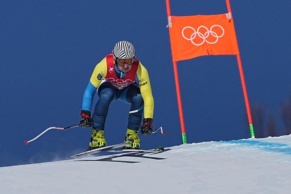 Украинец Ковбаснюк не смог завоевать медаль Олимпиады в скоростном спуске
